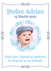 trusou botez baiat personalizare gratuita