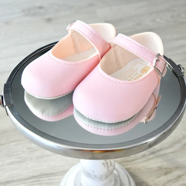 pantofi roz botez catarama